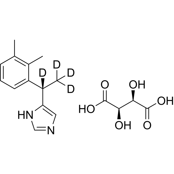 Dexmedetomidine-d4 L-tartrate (-d4-major) 2714432-36-5
